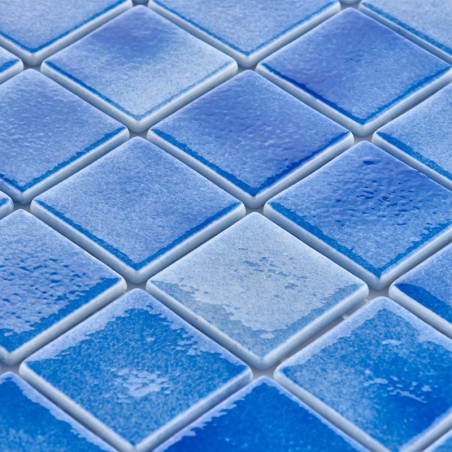 Leyla Bora Bora Glass Mosaic Tiles 50x50