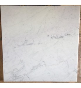 Bianco Carrara C Italian Marble Tile - Honed