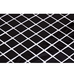 Onix Lisa Black Spanish Glass Mosaic Pool Tiles