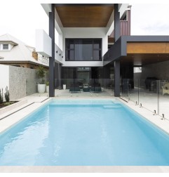 Onix Lisa White Spanish Glass Mosaic Pool Tiles