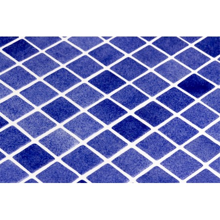 Onix Nieve Azul Marino Spanish Glass Mosaic Pool Tiles