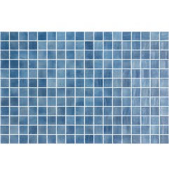 Onix Nieve Azul Medio Spanish Glass Mosaic Pool Tiles