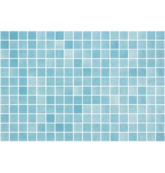 Onix Nieve Azul Aquamarina Spanish Glass Mosaic Pool Tiles