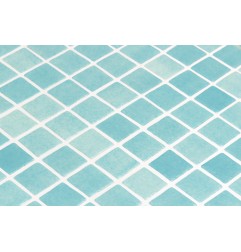 Onix Nieve Azul Aquamarina Spanish Glass Mosaic Pool Tiles