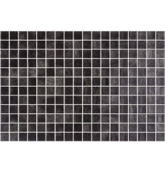 Onix Nieve Negro Spanish Glass Mosaic Pool Tiles