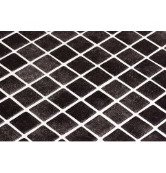 Onix Nieve Negro Spanish Glass Mosaic Pool Tiles