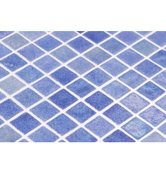 Onix Opalescent Azul Cielo Spanish Glass Mosaic Pool Tiles