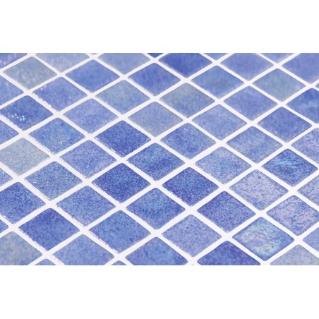 Onix Opalescent Azul Cielo Spanish Glass Mosaic Pool Tiles