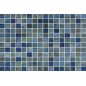 Onix Vanguard Forest Blue Spanish Glass Mosaic Pool Tiles