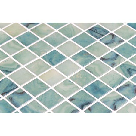 Onix Vanguard Lungomare Spanish Glass Mosaic Pool Tiles