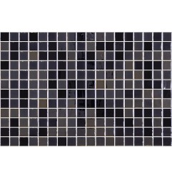 Onix Opalo Negro Spanish Glass Mosaic Pool Tiles