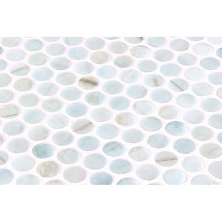 Onix Penny Vanguard Zhoe Iridis Spanish Glass Mosaic Pool Tiles