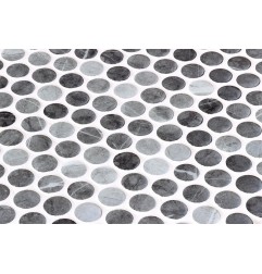 Onix Penny Vanguard Storm Spanish Glass Mosaic Pool Tiles