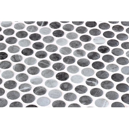 Onix Penny Vanguard Storm Spanish Glass Mosaic Pool Tiles
