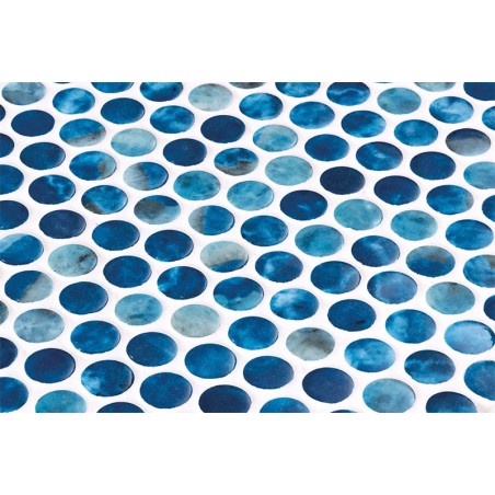 Onix Penny Vanguard Saona Spanish Glass Mosaic Pool Tiles