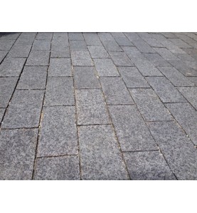 Cobblestone Diamond Black Flamed Granite|Brick Pattern| Sheeted