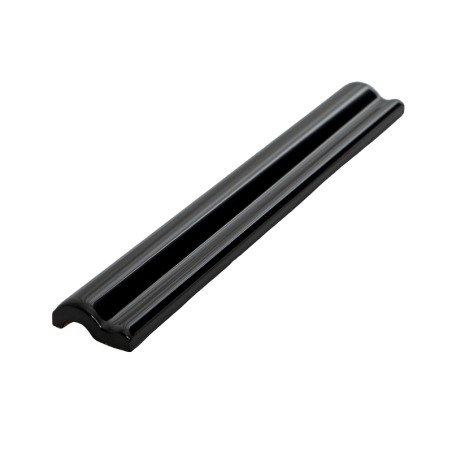 Black Gloss Capping Ceramic Tiles 30x200 TONEG