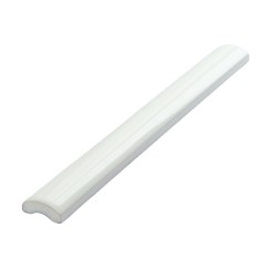 White Gloss Pencil Listello Ceramic Tiles 20x200