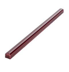 Burgundy Gloss Pencil Listello Ceramic Tiles