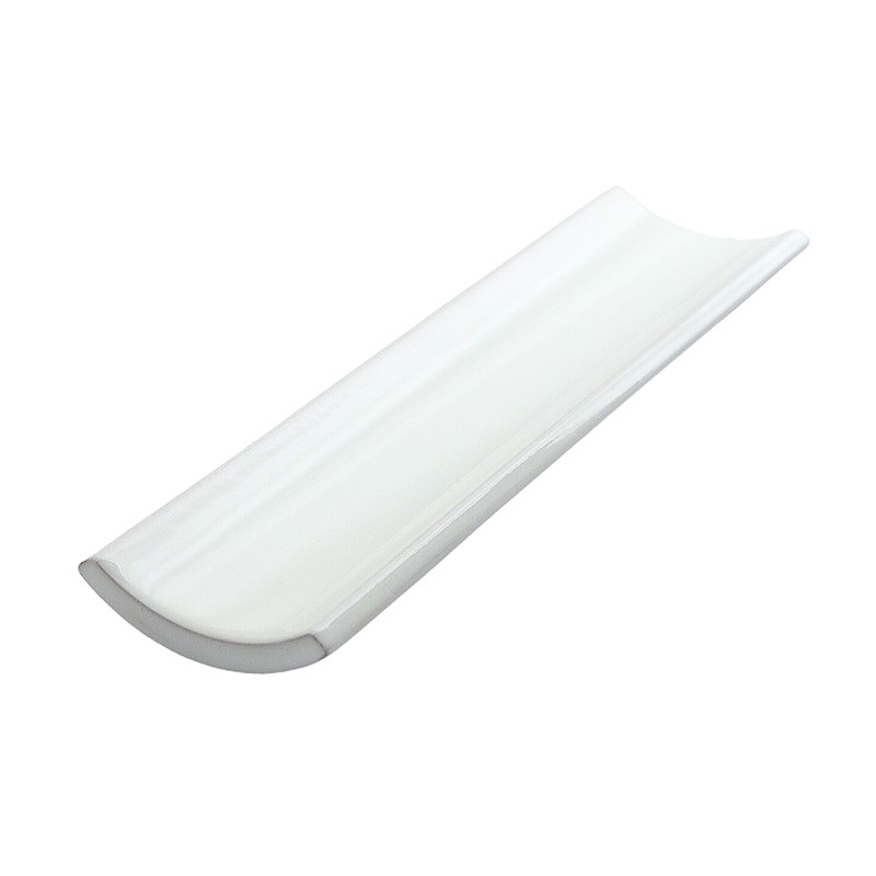 White Gloss Cove Ceramic Tiles