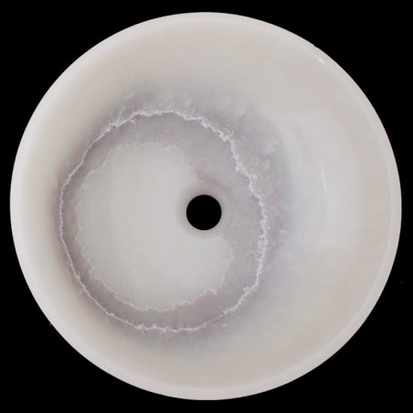 Smoke Onyx Honed Round Basin 3541