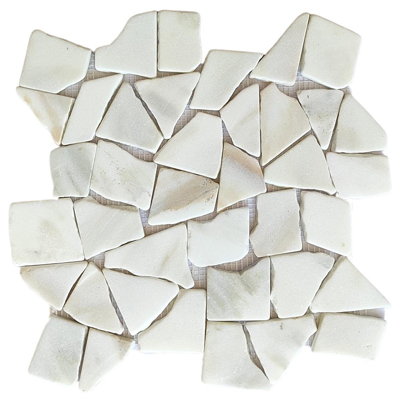 Calacatta Gold Tumbled Random Marble