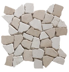 Marble Brown/Beige XXL Random Tumbled Marble