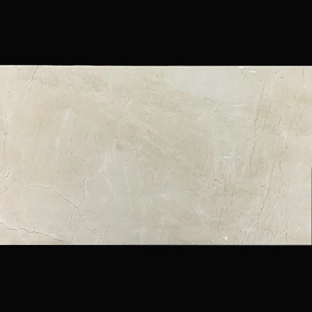 Spanish Crema Marfil Premium Polished Bevelled Marble Tiles 1220x610x15
