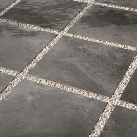 Chiswick Charcoal External Porcelain Paver 600x600x20