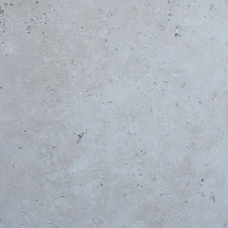 Travertine Ivory Tumbled Paver French Pattern