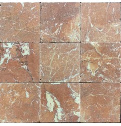 Rojo Alicante Tumbled Marble Tiles 100x100