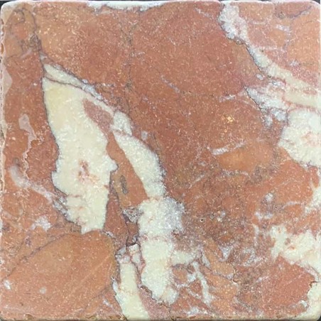 Rojo Alicante Tumbled Marble Tiles 100x100