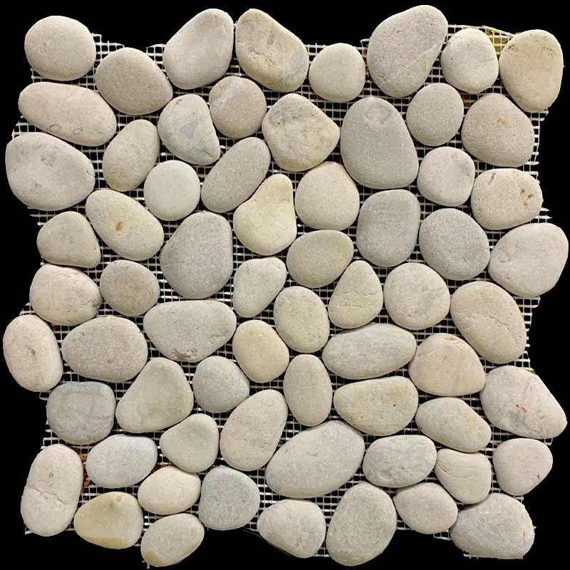 Tan Natural Pebble Squares