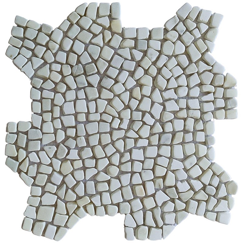 Calacatta Gold Tumbled Mini Random Marble