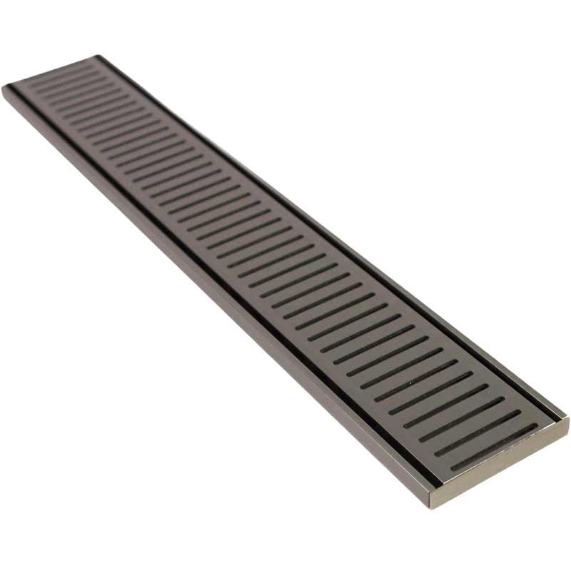 Lauxes Aluminium Brushed Nickel Next Generation 14 Floor Grate