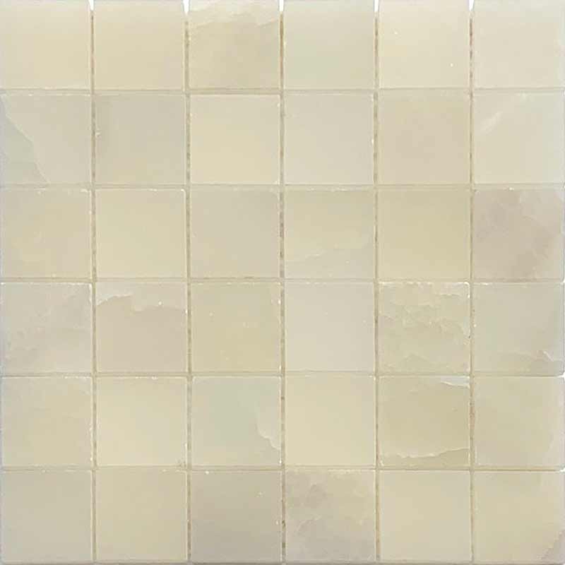 Smoky Onyx Polished Mosaic tiles 50x50