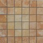 Giallo Filled Honed Travertine Mosaic 50x50