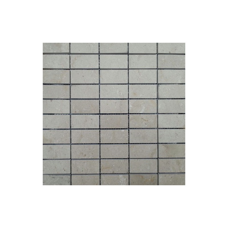 New Botticino Honed Marble Mosaic Tiles 60x30