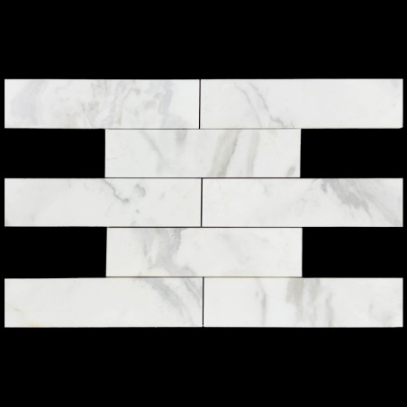 Calacatta Isola Honed Marble Tiles 305x75