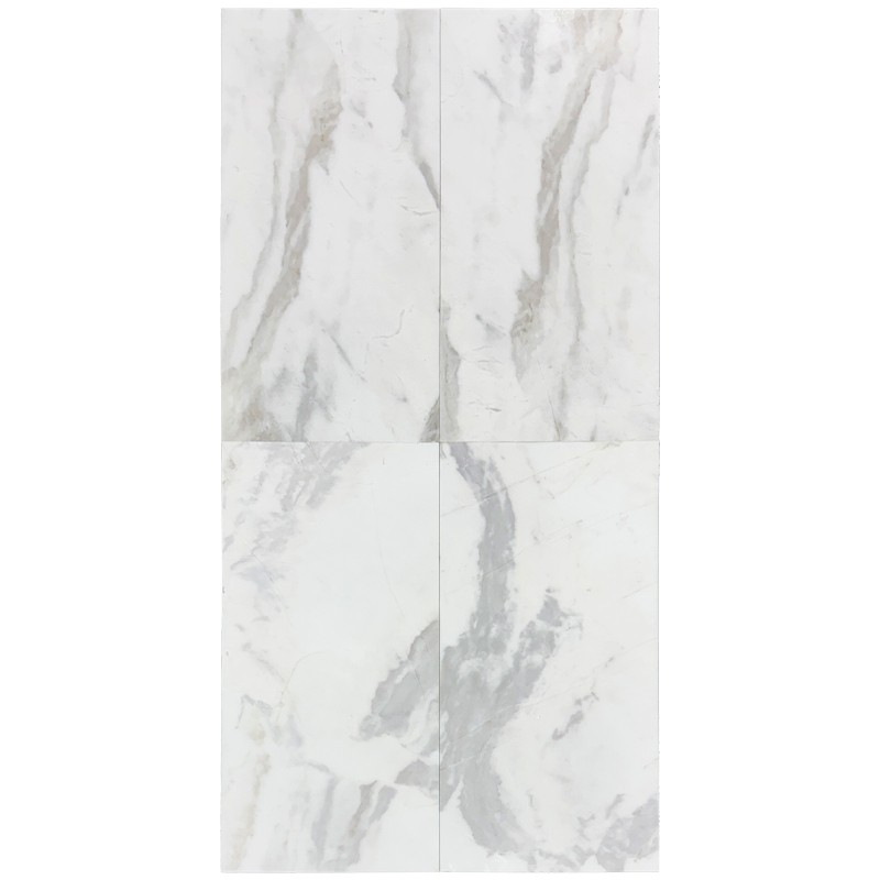 Calacatta Isola Honed Marble Tiles