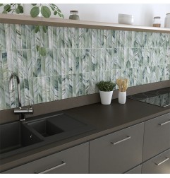Jade Concave Matt Porcelain Mosaic Tiles