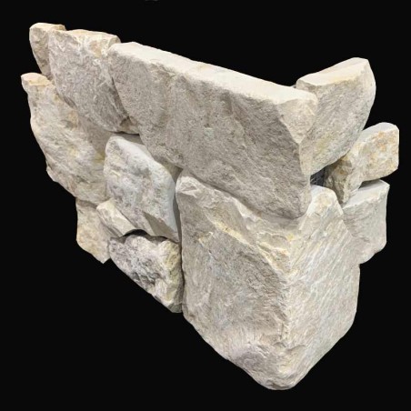 Travertine Beige Flexible Panel Corner