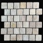 Heritage Cream Tumbled Brick Pattern Quartz Cobblestone