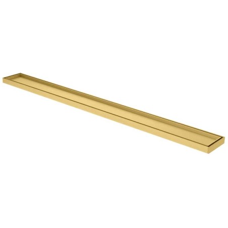 Joemo Aluminium Brushed Gold Tile Insert Channel Drain