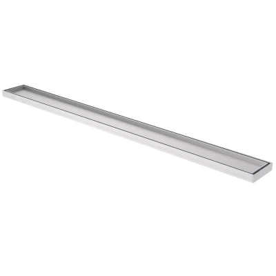 Joemo Aluminium Silver Tile Insert Channel Drain