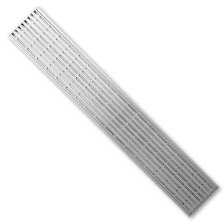 Joemo Aluminium Silver Linear Grill Channel Drain