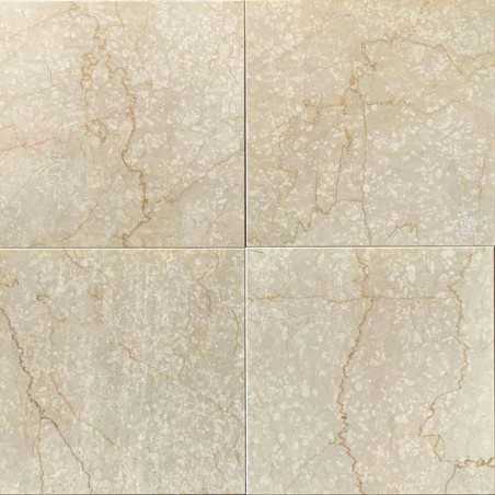 Italian Botticino Classico Polished & Bevelled Marble Tiles