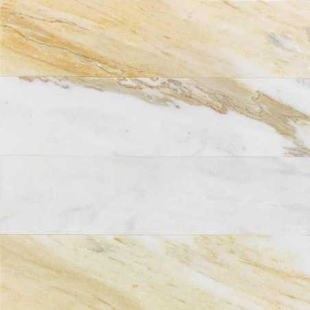 Calacatta Oro Royale Honed Marble Tiles 305X75