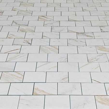 Calacatta Oro Royale Honed Marble Tiles