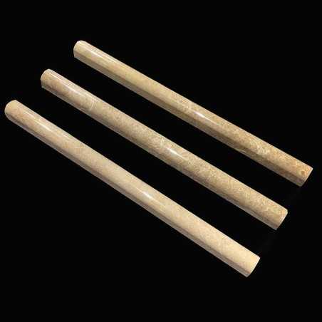 Emperador Light Polished Bullnose Capping Marble 305x20